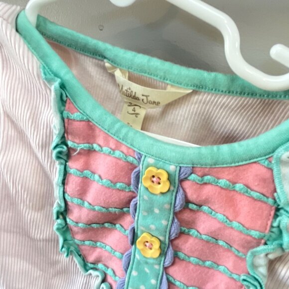 Girls Matilda Jane Tank Top Bundle 3 Tanks- Size 4 - Picture 4 of 5